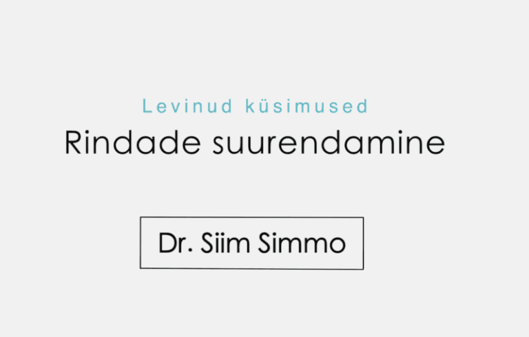 rindade suurendamine